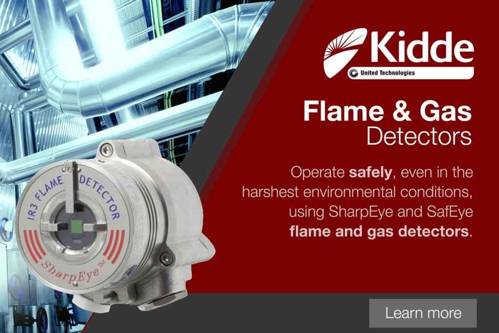 SPECTREX FLAME & GAS DETECTORS NOW AT KIDDE